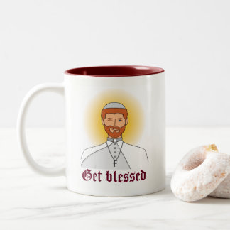De Café Em Dois Tons Obtenha a caneca abençoada