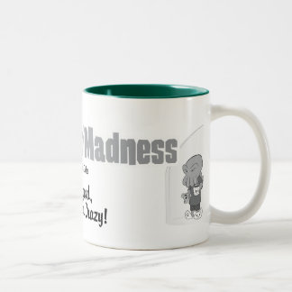 De Café Em Dois Tons o'Madness completo do calço - caneca