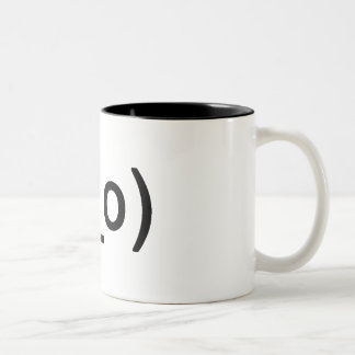 De Café Em Dois Tons ORLY enfrenta a caneca (o tom dois)