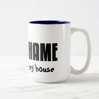 De Café Em Dois Tons Os gay inundaram minha caneca da casa