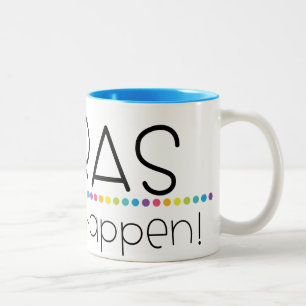 De Café Em Dois Tons Os Paraprofessionals fazem-no acontecer caneca