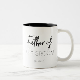 De Café Em Dois Tons Pai da caneca do noivo