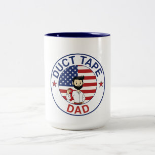 De Café Em Dois Tons Pai da Fita Adesiva - Caneca