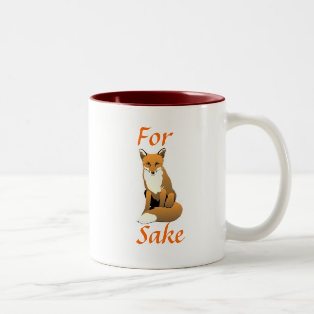 De Café Em Dois Tons Para a caneca da causa do Fox (Direita)
