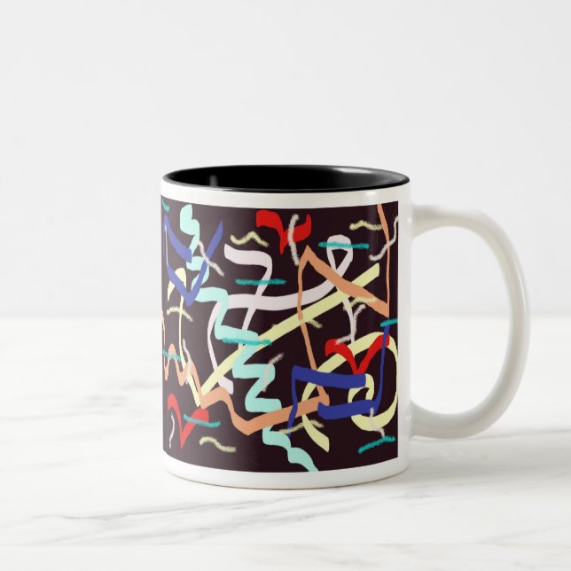 De Café Em Dois Tons partytime da caneca (Direita)