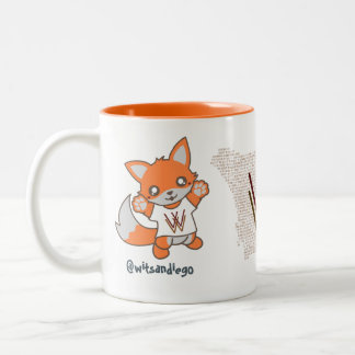 De Café Em Dois Tons Pequena caneca