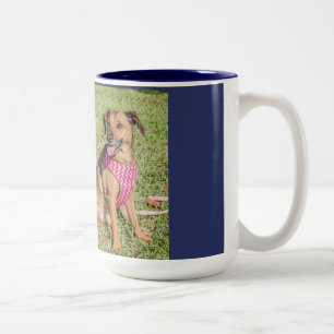 De Café Em Dois Tons Persiga a caneca do amante, café/caneca do chá