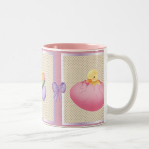 De Café Em Dois Tons Pintinho da páscoa - caneca