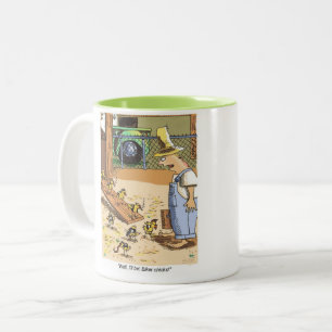 De Café Em Dois Tons Pintinhos "A caneca original"