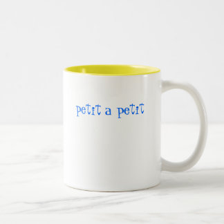 De Café Em Dois Tons Pouco a pouco caneca