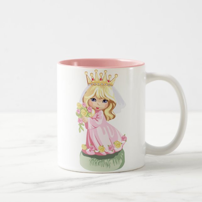 De Café Em Dois Tons Princesa Caneca (Direita)