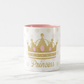 De Café Em Dois Tons Princesa Caneca, princesa Caneca do brilho