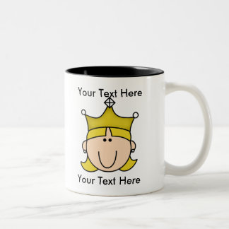 De Café Em Dois Tons Princesa feita sob encomenda Louro Caneca