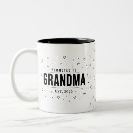 De Café Em Dois Tons Promovido para a Caneca da Vovó | Presente para Vo
