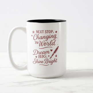 De Café Em Dois Tons Próxima Parada Mudando a Caneca Mundial - Sonhe Gr