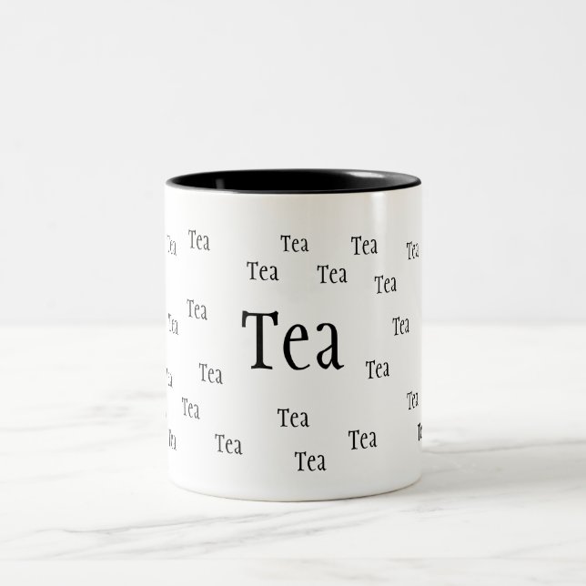 DE CAFÉ EM DOIS TONS QUALQUER UM PARA UM PONTO DA CANECA DO CHÁ (Centro)