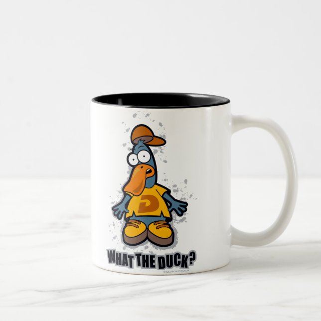 De Café Em Dois Tons Que a caneca do pato (Direita)