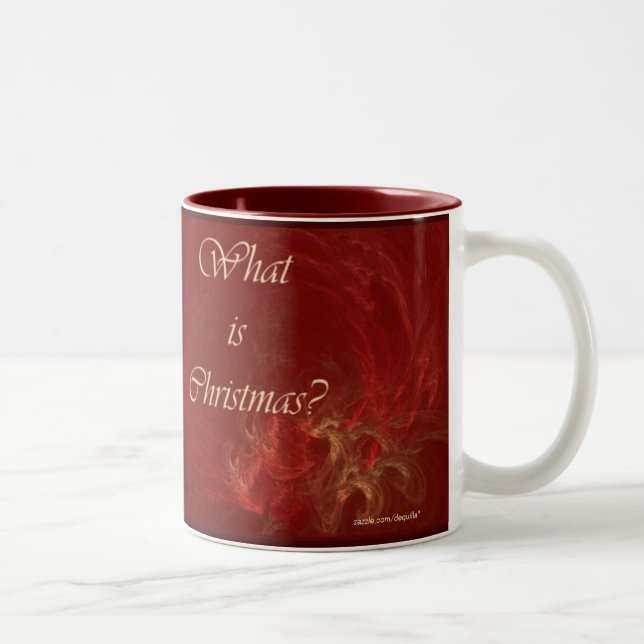 DE CAFÉ EM DOIS TONS QUE É NATAL? CANECA (Direita)