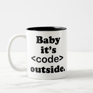 De Café Em Dois Tons Querida, é código fora da caneca