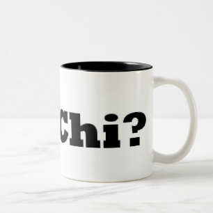 De Café Em Dois Tons Qui obtido? Caneca