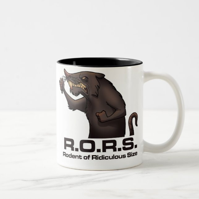 De Café Em Dois Tons R.O.R.S. Caneca (Direita)
