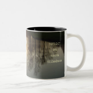 De Café Em Dois Tons REFLITA a caneca