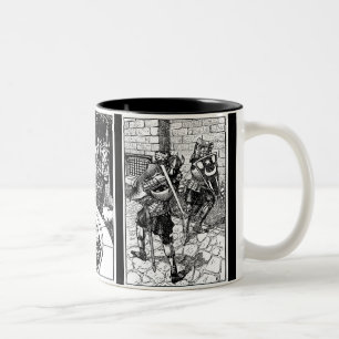De Café Em Dois Tons Rei Arthur Caneca