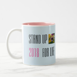 De Café Em Dois Tons Represente acima a caneca da vida 2018