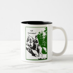 De Café Em Dois Tons Resistência obtida? Caneca