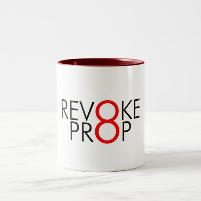 De Café Em Dois Tons REVOGUE a caneca 8 (Centro)