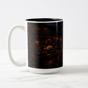 De Café Em Dois Tons River Valley Lodge Caneca Preta   Soothing Savage