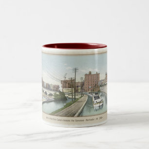 De Café Em Dois Tons Rochester NY - Caneca