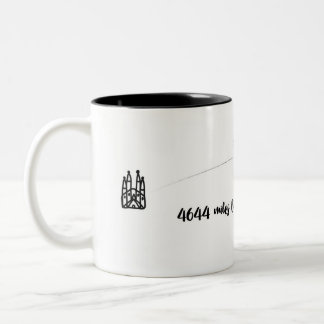 De Café Em Dois Tons Sagrada Família à caneca Main Street USA