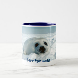 De Café Em Dois Tons Salvar a caneca dos selos
