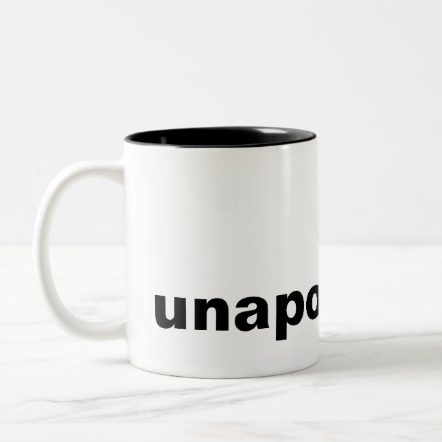 De Café Em Dois Tons seja caneca sem remorso (Esquerda)