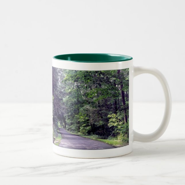 De Café Em Dois Tons Seja delicado com o senhor mesmo - caneca (Direita)