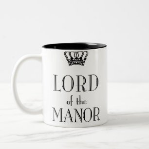 De Café Em Dois Tons Senhor da caneca Manor