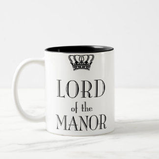 De Café Em Dois Tons Senhor da caneca Manor