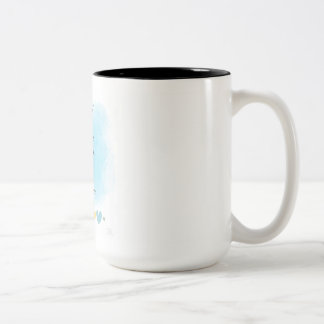 De Café Em Dois Tons Solte, Nutra e Abra — Caneca Inspiradora