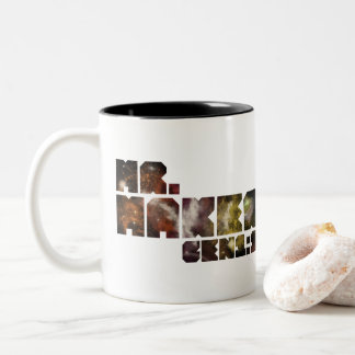 De Café Em Dois Tons Sr. Fabricante Bíblia Cristão da caneca do dia dos