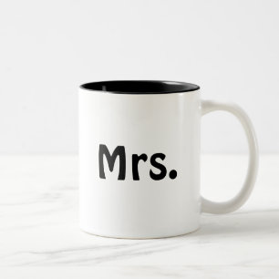 De Café Em Dois Tons Sra. Caneca