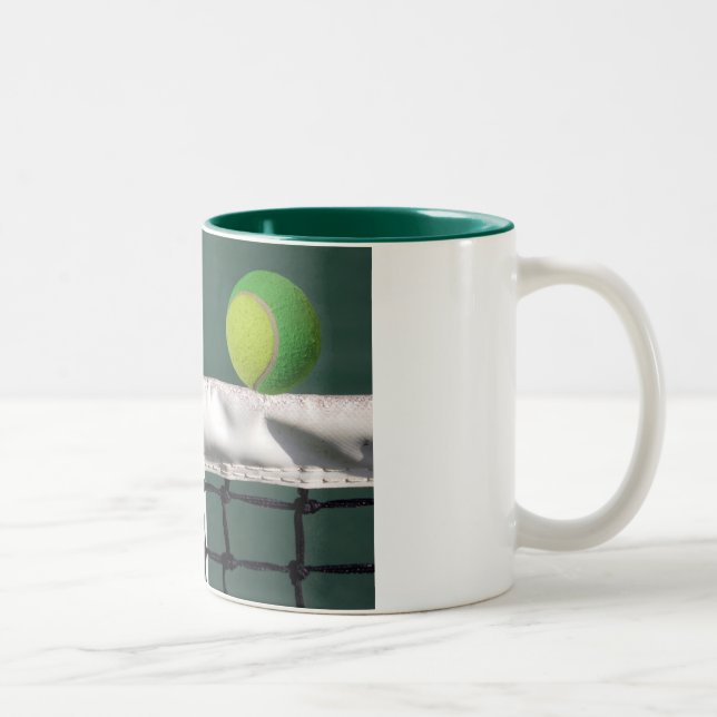 De Café Em Dois Tons Tênis verde da caneca (Direita)