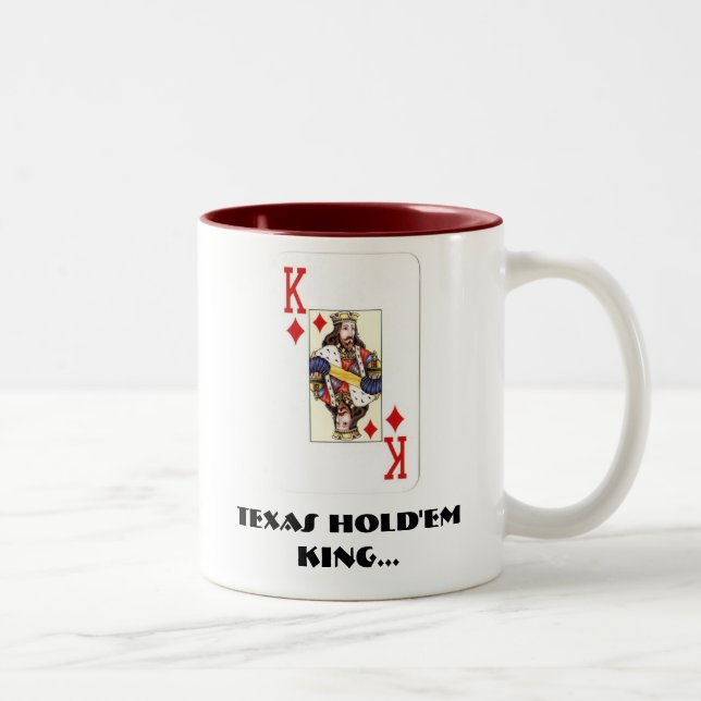 De Café Em Dois Tons Texas guardara-os rei Caneca (Direita)