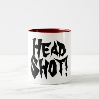 De Café Em Dois Tons Tiro principal! - caneca