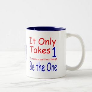 De Café Em Dois Tons Toma somente uma caneca do Dois-Tom