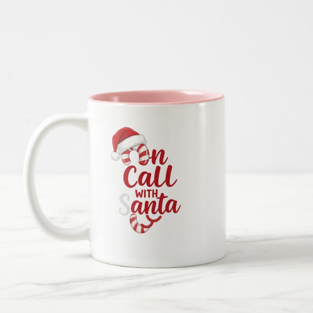 De Café Em Dois Tons Trabalhando no Natal? Essa caneca entende! "De Pla (Esquerda)