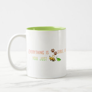 De Café Em Dois Tons Tudo é uma caneca maleável