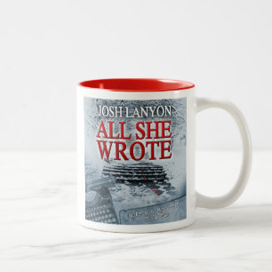De Café Em Dois Tons Tudo escreveu a caneca