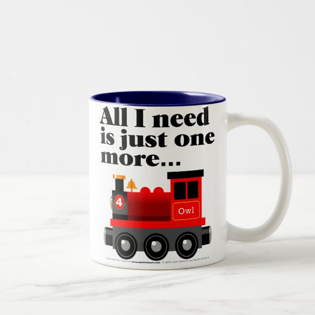 De Café Em Dois Tons Tudo eu preciso a caneca (Direita)