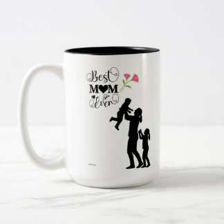 De Café Em Dois Tons Uma caneca perfeita para a mãe perfeita. para o Di